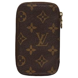 Louis Vuitton-LOUIS VUITTON Monogram Pochette 6 Cure Key Case M62610 LV Auth ki5755-Monogram