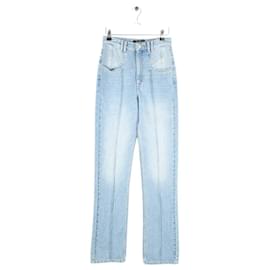 Isabel Marant Jeans rectos de algodón azul Azul