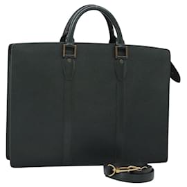 Louis Vuitton-LOUIS VUITTON Taiga Porte Documents Rozan Bag Epicea M30054 LV Auth th5983-Other