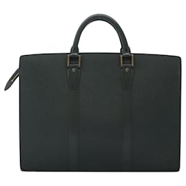 Louis Vuitton-LOUIS VUITTON Taiga Porte Documents Rozan Bag Epicea M30054 LV Auth th5983-Other