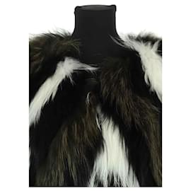 Autre Marque-Fur coat-Black