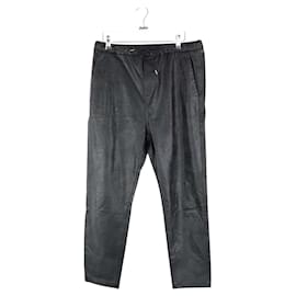 Autre Marque-Black straight pants-Black