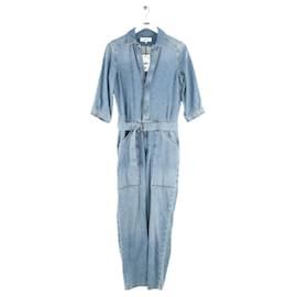 Bash-Cotton jumpsuit-Blue