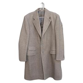 Guy Laroche Studio Wool Coat Brown Brown