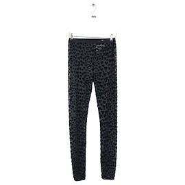 Ami Pantalon en velours noir Noir
