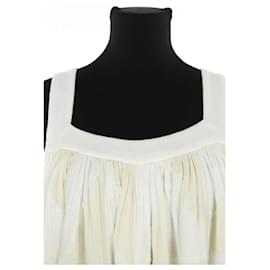 Autre Marque-Cotton dress-White