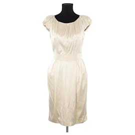 Dolce & Gabbana-Silk dress-Golden