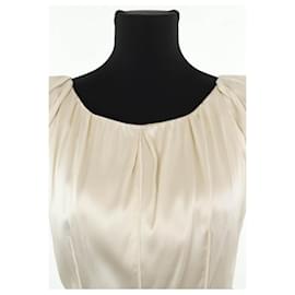 Dolce & Gabbana-Silk dress-Golden