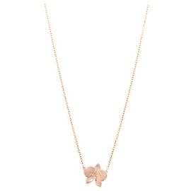 Cartier Goldene Orchidee mit Edelstein - Seltene Sammlung Pink
