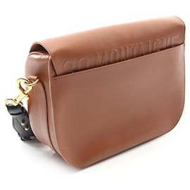 Dior-Dior Brown Large Smooth Calfskin Bobby Crossbody-Brown