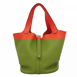 Hermès-Hermes Handbag Picotin Lock MM-Pink