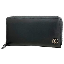 Portafoglio Lungo Gucci GG Marmont Nero