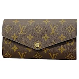 Louis Vuitton-Louis Vuitton Long Wallet Monogram Portefeuille Sarah-Other