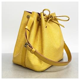 Louis Vuitton-Louis Vuitton Epi Petit Noe Shoulder Bag-Yellow