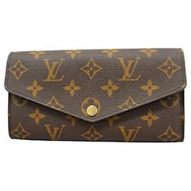 Louis Vuitton-Louis Vuitton Long Wallet Monogram Portefeuille Sarah M62235-Pink