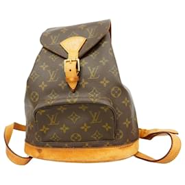 Louis Vuitton-Louis Vuitton Monogram Montsouris MM Backpack-Brown