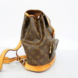 Louis Vuitton-Louis Vuitton Monogram Montsouris MM Backpack-Brown