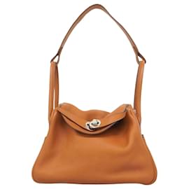 Hermès-Hermes Lindy 26 Handbag in Gold-Golden
