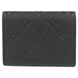 Louis Vuitton-Louis Vuitton Monogram Empreinte Business Card Case-Black