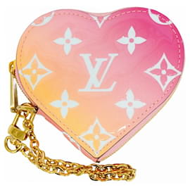 Louis Vuitton-Louis Vuitton Vernis Portomona Coin Case-Pink