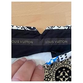 Louis Vuitton-Shorts-Navy blue,Light blue