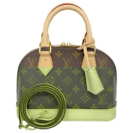 Louis Vuitton-Louis Vuitton Monogram Alma BB Handbag-Brown