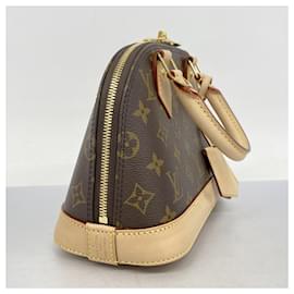 Louis Vuitton-Louis Vuitton Monogram Alma BB Handbag-Brown