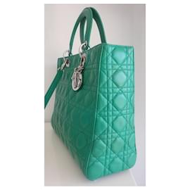 Dior-Lady Dior green bag-Green
