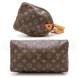 Louis Vuitton-Louis Vuitton Monogram Speedy 25 Handbag-Brown,Monogram