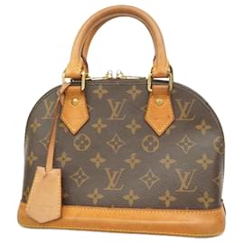 Louis Vuitton-Louis Vuitton Monogram Alma BB Handbag-Brown
