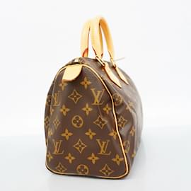 Louis Vuitton-Louis Vuitton Monogram Speedy 25 Handbag-Brown