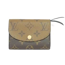 Louis Vuitton-Louis Vuitton Portefeuille Rosali Coin Purse-Brown