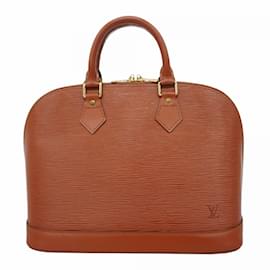 Louis Vuitton-Louis Vuitton Epi Alma Handbag-Brown