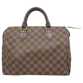 Louis Vuitton-Louis Vuitton Damier Speedy 30 Handbag-Damier ebene