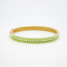 Van Cleef & Arpels-Bague Perlée Van Cleef & Arpels en or rose 18K avec diamants-Autre