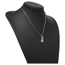 Christian Dior-Christian Dior Necklace metal Red Auth yk18260-Red