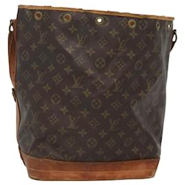 Louis Vuitton-LOUIS VUITTON Monogram Noe Shoulder Bag M42224 LV Auth MX486-Monogram