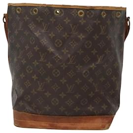 Louis Vuitton-LOUIS VUITTON Monogram Noe Shoulder Bag M42224 LV Auth MX486-Monogram