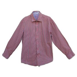 Autre Marque Camisa Chevignon Roja de Algodón XXL Roja