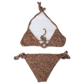 Max & Co. Strickbikini aus den 2000er Jahren Braun