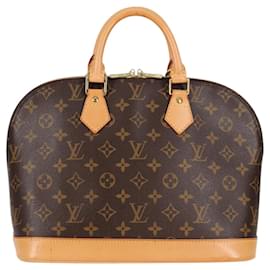 Louis Vuitton-LOUIS VUITTON Monogram Alma Hand Bag M51130 LV Auth 125061V-Monogram