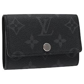 Louis Vuitton-LOUIS VUITTON Monogram Eclipse Multicles6 Key Case M82603 LV Auth fm4644-Monogram