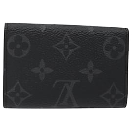 Louis Vuitton-LOUIS VUITTON Monogram Eclipse Multicles6 Key Case M82603 LV Auth fm4644-Monogram