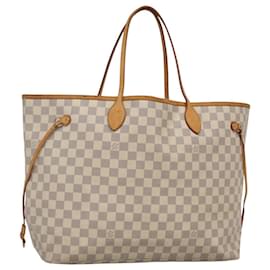Louis Vuitton-LOUIS VUITTON Damier Azur Neverfull GM Tote Bag N41360 LV Auth MX436-Other