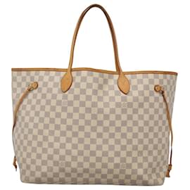 Louis Vuitton-LOUIS VUITTON Damier Azur Neverfull GM Tote Bag N41360 LV Auth MX436-Other