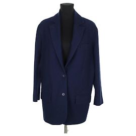 Maison Martin Margiela Giacca in cotone blu Blu