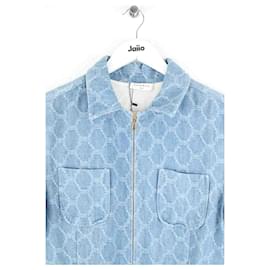 Sandro-Cotton jumpsuit-Blue