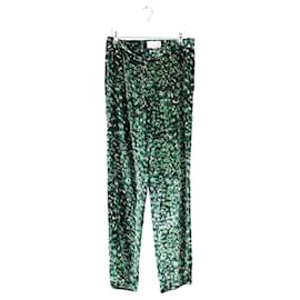 Autre Marque-Green straight pants-Green