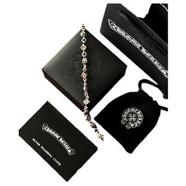 Bracciale Dice e Crossball di Chrome Hearts Argento