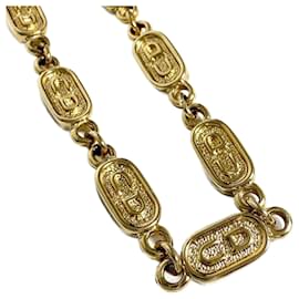 Christian Dior-Dior Vintage CD Logo Link Necklace-Other